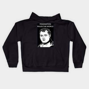 NAPOLEON quote .2 - ink portrait Kids Hoodie